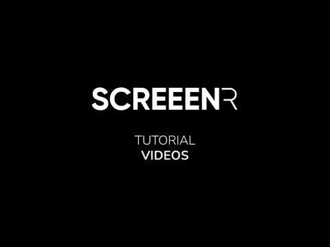 AiSS - Screeenr Tutorial - Videos