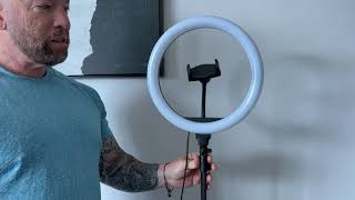 Honest review of the TODI 12" Ring Light and Tripod