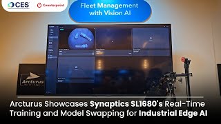 Arcturus Showcases Synaptics SL1680's Real-Time Training and Model Swapping for Industrial Edge AI