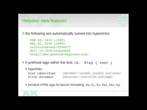 QE-DEV-2017 "Helpdoc & QE emacs modes" (Anton Kokaji)