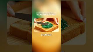 ✨ “CapCut Magic: Emerald Turns into Green Cream on Toast 💚🍞✨”