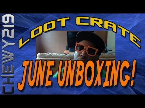 June 2013 Loot Crate Unboxing Video! | June Theme Mash Up!
