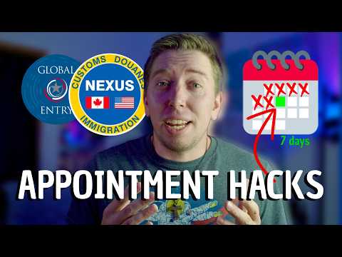 How To Get A NEXUS/GLOBAL ENTRY Interview In Days, Not Months!