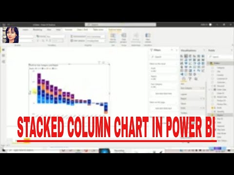 STACKED COLUMN CHART IN POWER BI