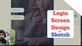 Design an awesome login screen in SketchApp
