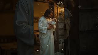 Christ’s Tender Gaze: Holding the Baby in the Snow with Divine Affection