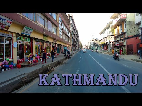 KATHMANDU - Local BUS Tour, Nepal 2023 4K - Full Video Nonstop