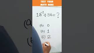 #maths #mathlogic #mathbrainteaser #mathstricks #mathslogic #mathproblem #mathematics