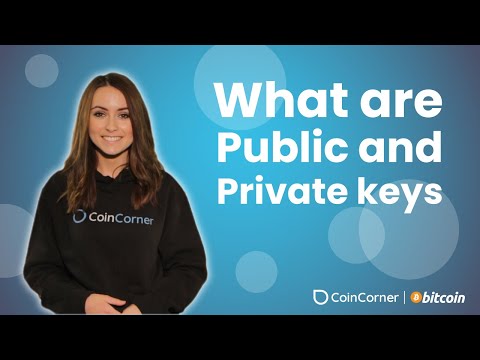 What are public and private keys?┃CoinCorner