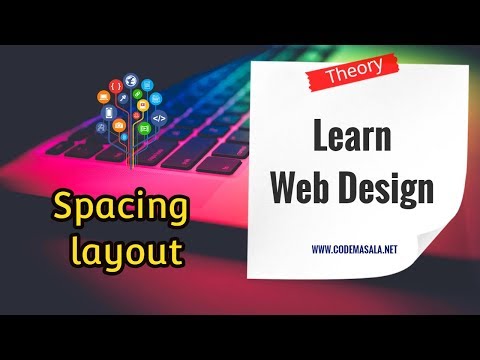 6 Spacing layout || Web Design Tutorial 2019