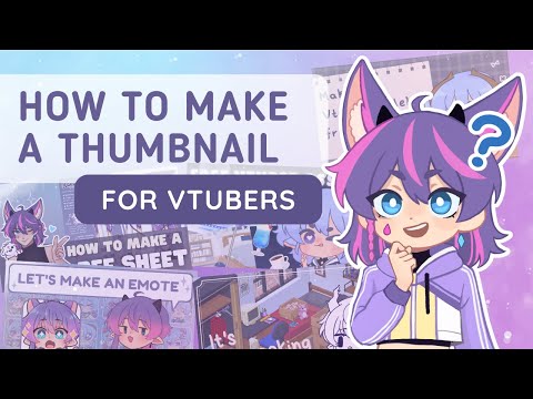How to Design a Thumnbail for Vtubers / PNGtubers
