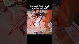 black flash clutch? nerf yuji ✌️✌️  (Jujutsu Shenanigans) Roblox