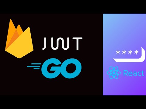 Golang Authentication with JWT, using Gin and Firebase
