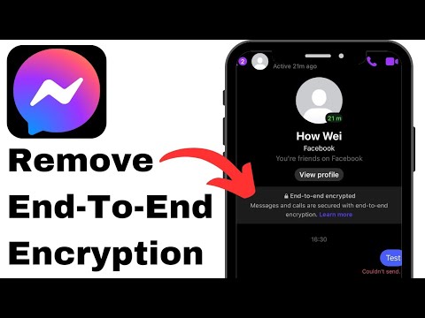 How To Remove Messenger Chat End-To-End Encryption 2024