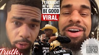 Martavius French BREAKS SILENCE After Season Wit COACH PRIME About Not Winning HERE IT IS 🤯
