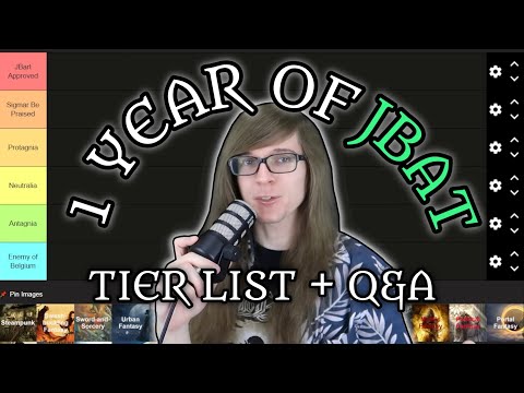FANTASY SUBGENRE TIERLIST + Q&A For 1 Year of JBat and 5K Subs