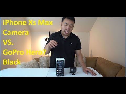 GoPro Hero 7 Black vs. iPhone Xs Max Camera