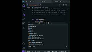 Rotate the array to the right by k steps with Python