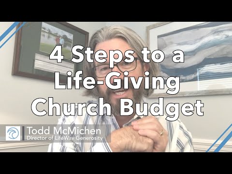 4 Steps to a Life Giving Church Budget