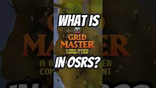What is Grid Master? Old School RuneScape's New Game Mode..