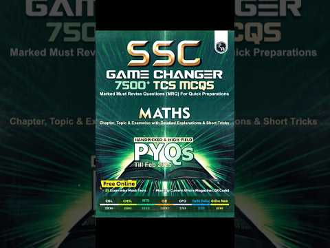 Ssc 2025 Math book for preparation Ssc CGL 2025 ssc chsl #sscchsl #ssccgl 2025 Ssc game changer book