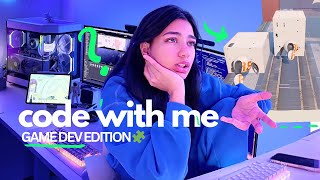 Code with me | build a video game, realistic night routine, productivity 👾