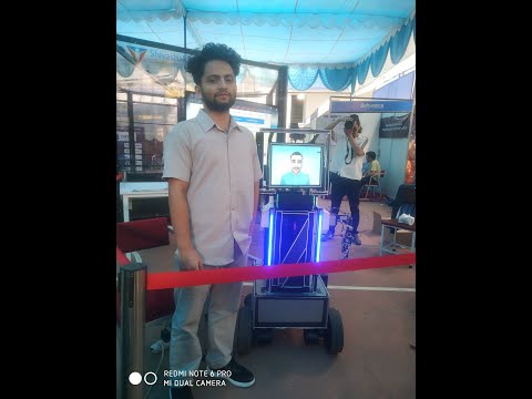 Robotic teacher Hari || Robotic project made by Softwarica student for Techx