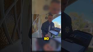Hilarious Police Encounter Captured on Ring Doorbell Camera 🤣