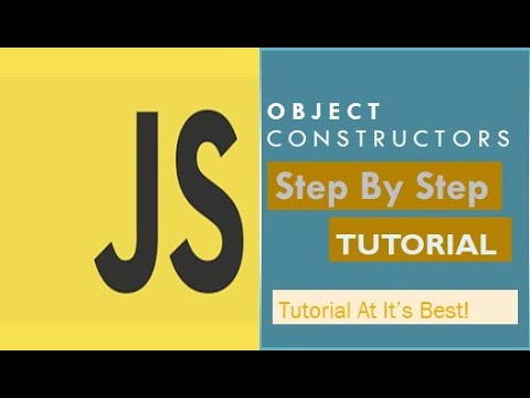 JavaScript Object Constructors tutorial