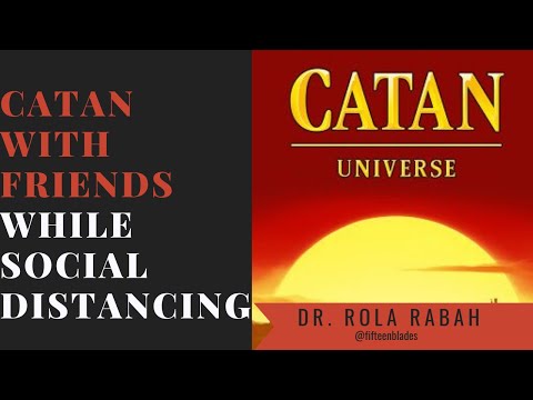 Social distancing while playing Catan online with friends - How to play during quarantine