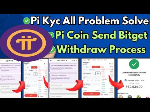 Pi Network Kyc Problem Solution 🔥 Pi Coin Transfer Bitget Exchange ✅ Pi Coin Withdrawal Full Process