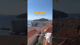 The only 1 week itinerary you need for Croatia #croatia #tlbtips #summertravel