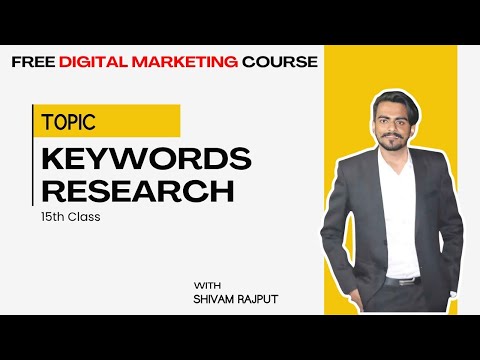 How to do Keyword Research | Keyword Research in SEO | TSR Digital Academy