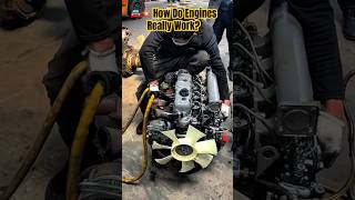 🚘💥 How Do Engines Really Work? 🔧⚙️” #TechTalk #Shorts #automobile