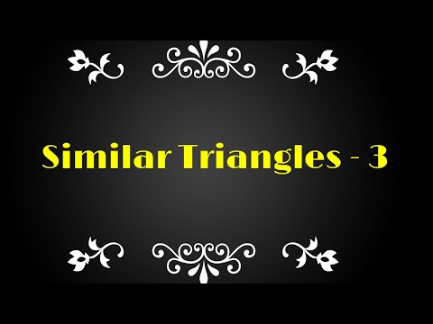 Similar Triangles 3 , AP/TS  & CBSE Class 10 maths