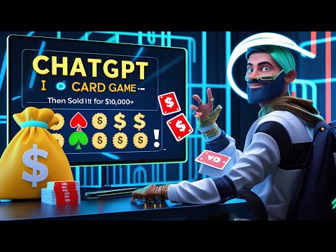 💰 Earn from Card Game Created with ChatGPT! #ai