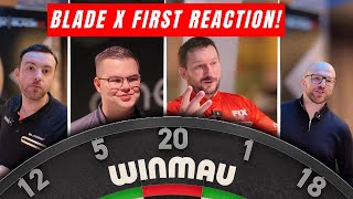Players, Referees and Pundits REACT to the Blade X Dartboard | Winmau Blade X