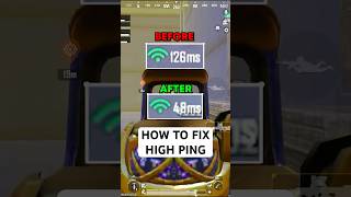 How to fix HIGH PING in PUBG MOBILE ✅