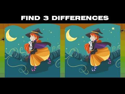 Find The Differences | Halloween Edition | Part 2 |