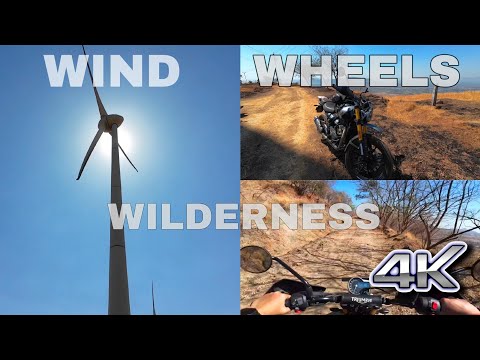 Majestic Windmills of Solashi – A Must-Visit Biker Destination! Scrambler 400x! #scrambler400x