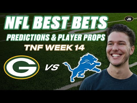 Thursday Night Football Picks, Green Bay Packers vs Detroit Lions BEST BETS | Week 14 Player Props
