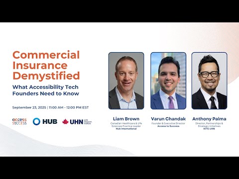 Commercial Insurance Demystified: What Accessibility Tech Founders Need to Know