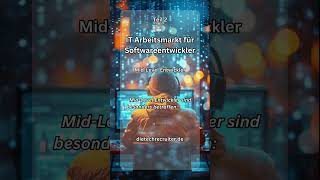 IT Arbeitsmarkt für Softwareentwickler Juni 2024 #Arbeitsmarkt #Softwareentwicklung