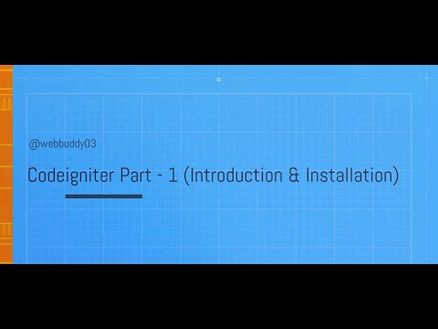 PHP Codeigniter Tutorial in Hindi #1 Introduction and Installation #introduction #and #installation