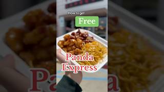 How to get FREE Panda Express Every Time…