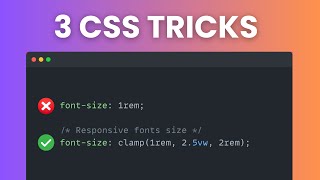 3 CSS Tips That Will Instantly Level Up Your Web Design Skills