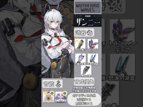 【鳴潮】1分で大体わかる!!ザンニーの使い方。初心者向け!!【wuthering waves】