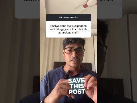 Where to start your Cloud journey ☁️#cloudcomputing #cloud #fresherjobs #coding #programming