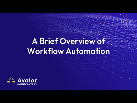 Avalor UVM Demo - Workflow Automation