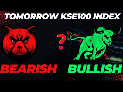 KSE-100 Index Tomorrow: Bullish or Bearish? 🔥 PSX Market Prediction & Key Levels!